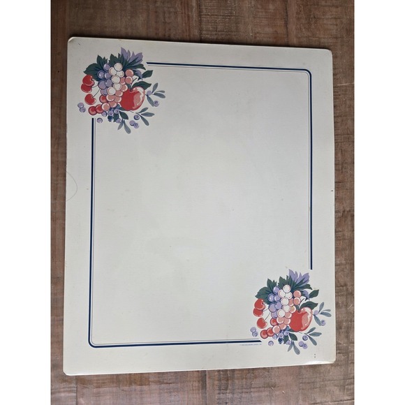 Hallmark Other - Vintage 14x17 Hallmark Stove And Counter Mat Fruit Design‎ 1990 Series